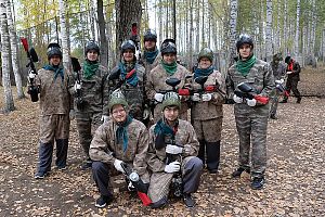 Спортивный праздник для приборостроителей на "Пейнтбол-CITY"